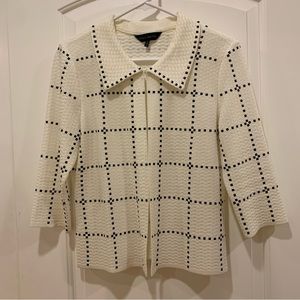 New Ming Wang Jacket/Cardigan with Stud Detail - Size S